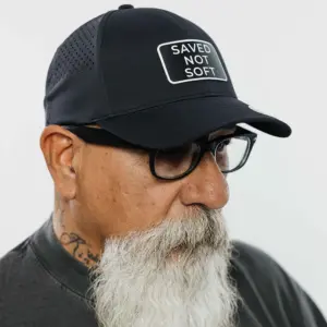 Saved Not Soft Branded Bills Hat